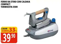 Tigros Ferro da stiro con caldaia compact TERMOZETA offerta