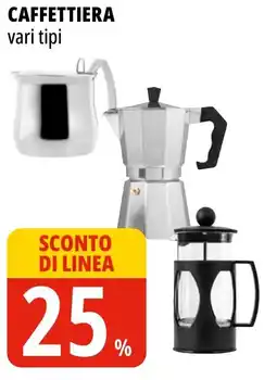 Tigros CAFFETTIERA vari tipi offerta