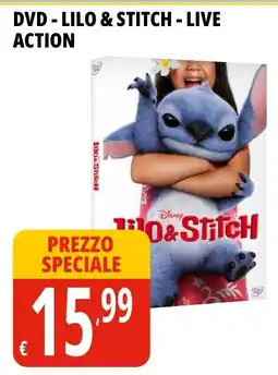 Tigros Dvd - lilo & stitch - live action offerta