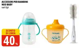 Tigros Accessori per bambini NEO BABY vari tipi offerta