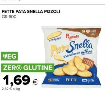 Tigre Pata snella fette 600 g(ml) offerta
