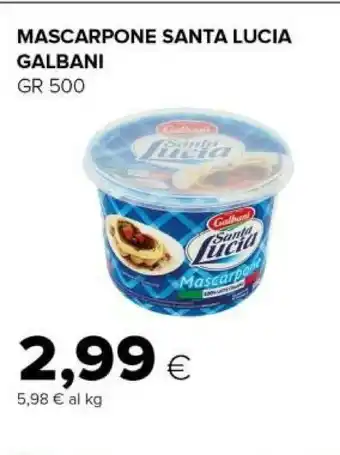 Tigre Mascarpone santa lucia 500 g(ml) offerta