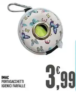 Ayoka Imac portasacchetti igienici farfalle offerta