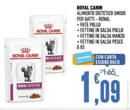 Ayoka Royal canin alimento dietetico umido per gatti - renal offerta