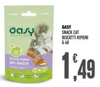 Ayoka Oasy snack cat biscotti ripieni offerta