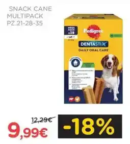 Arcaplanet Snack cane multipack pz.21-28-35 offerta