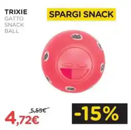 Arcaplanet Trixie gatto snack ball offerta