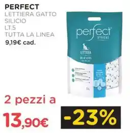 Arcaplanet Perfect lettiera gatto silicio tutta la linea offerta