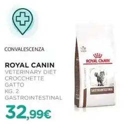 Arcaplanet Royal canin veterinary diet crocchette gatto gastrointestinal offerta