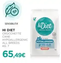 Arcaplanet Hi diet crocchette cane hypoallergenic all breeds offerta