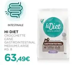 Arcaplanet Hi diet crocchette cane gastrointestinal medium/large offerta