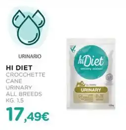 Arcaplanet Hi diet crocchette cane urinary all breeds offerta