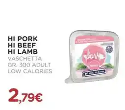 Arcaplanet Hi pork hi beef hi lamb vaschetta adult low calories offerta
