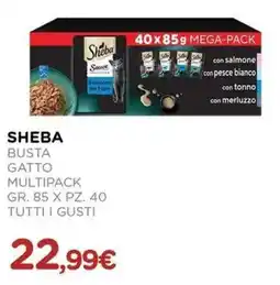 Arcaplanet Sheba busta gatto multipack tutti i gusti offerta