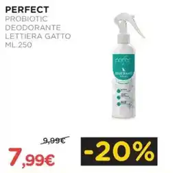 Arcaplanet Perfect probiotic deodorante lettiera gatto offerta
