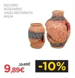 Arcaplanet Decoro acquario vaso decorato mis.m offerta