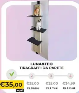 Arcaplanet Luna&teo tiragraffi da parete offerta