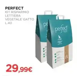 Arcaplanet Perfect kit risparmio lettiera vegetale gatto offerta