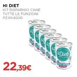 Arcaplanet Hi diet kit risparmio cane tutte le funzioni offerta