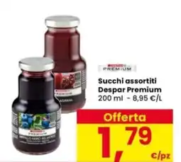 Interspar Succhi assortiti Despar Premium offerta