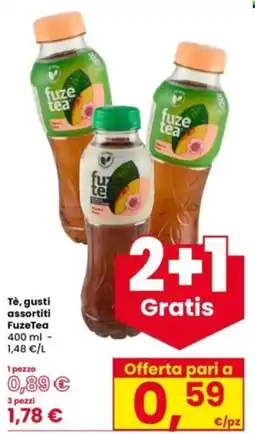 Interspar Tè, gusti assortiti FuzeTea offerta