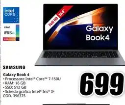 MediaWorld SAMSUNG Galaxy Book 4 offerta
