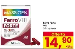 Interspar Ferro Forte Viti 30 capsule offerta