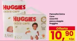 Interspar Pannolini Extra Care assortiti pacco doppio Huggies offerta