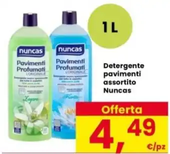 Interspar Detergente pavimenti assortito Nuncas offerta