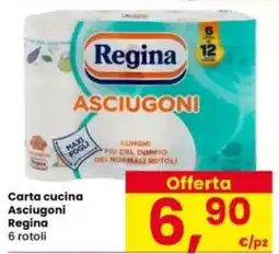 Interspar Carta cucina Asciugoni Regina offerta