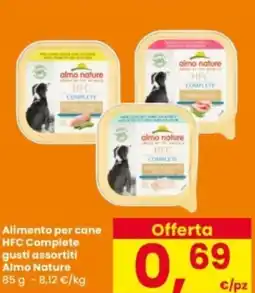 Interspar Alimento per cane HFC Complete gusti assortiti Almo Nature offerta