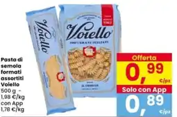 Interspar Pasta di semola formati assortiti Voiello offerta