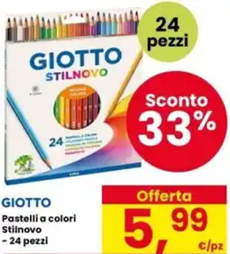 Interspar GIOTTO Pastelli a colori Stilnovo offerta
