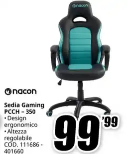 MediaWorld ONACON Sedia Gaming PCCH - 350 offerta