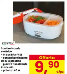 Interspar beper Scaldavivande elettrico offerta
