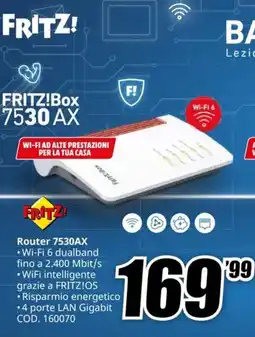 MediaWorld FRITZ! Router 7530AX offerta