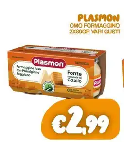 Franzy's Plasmon omo formaggino vari gusti offerta