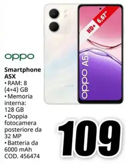 MediaWorld OPPO Smartphone A5X offerta