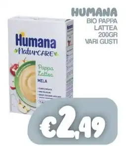 Franzy's Humana bio pappa lattea vari gusti offerta