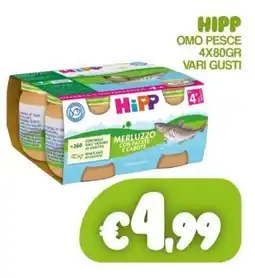 Franzy's Hipp omo pesce vari gusti offerta