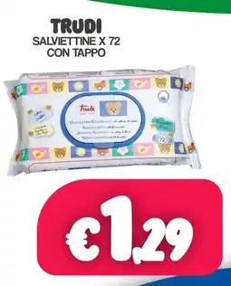 Franzy's Trudi salviettine x 72 con tappo offerta