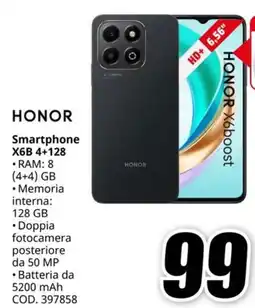 MediaWorld HONOR Smartphone X6B 4+128 offerta