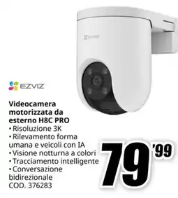 MediaWorld EZVIZ Videocamera motorizzata da esterno H8C PRO offerta