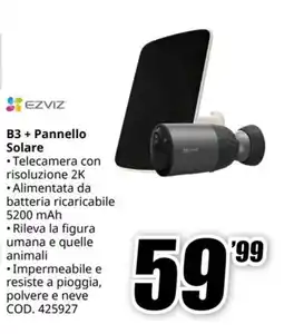 MediaWorld B3 + Pannello Solare offerta