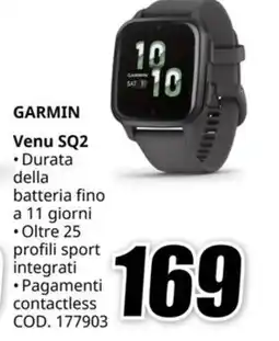 MediaWorld GARMIN Venu SQ2 offerta
