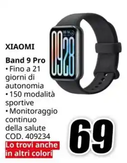 MediaWorld XIAOMI Band 9 Pro offerta