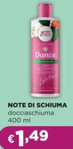 La Saponeria NOTE DI SCHIUMA docciaschiuma offerta
