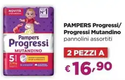 La Saponeria PAMPERS Progressi/ Progressi Mutandino offerta
