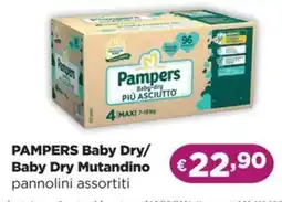 La Saponeria PAMPERS Baby Dry/ Baby Dry Mutandino offerta