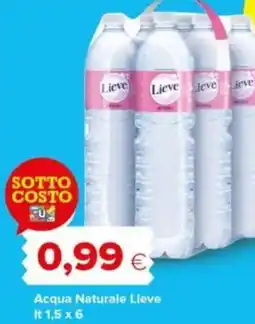 Tigre Acqua Naturale Lleve offerta
